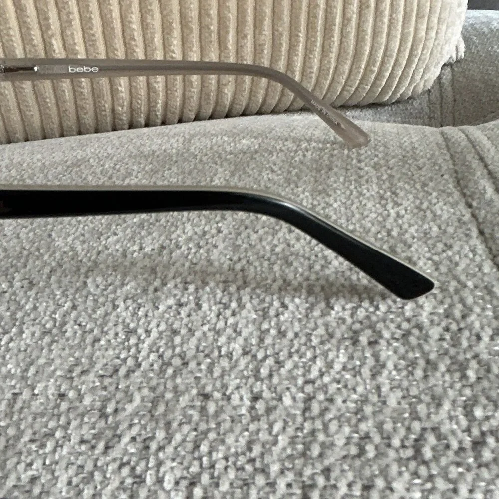 bebe Join the club bundle of 2 eyeglasses BB5075 size 52-17-135 used great condi